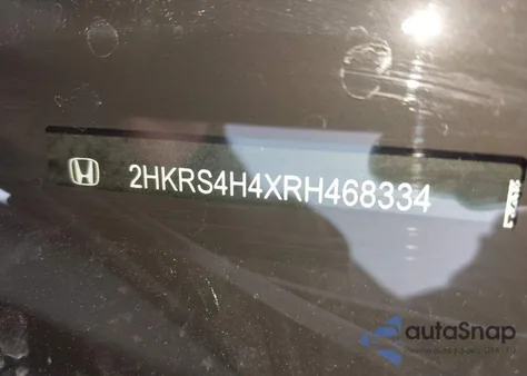 2024 Honda Cr-V Ex Awd from USA, damaged, VIN 2HKRS4H4XRH468334